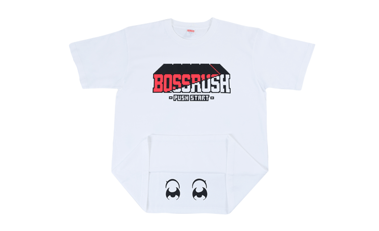 BOSSRUSH　ロゴ TシャツA　白商品