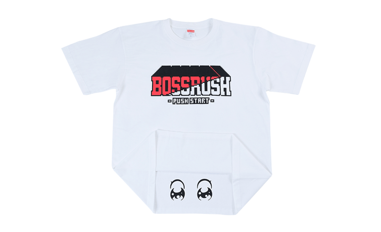 BOSSRUSH　ロゴ TシャツB　白商品