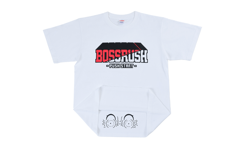 BOSSRUSH　ロゴ TシャツC　白商品