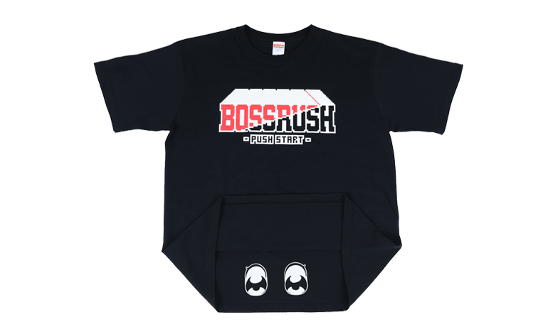 BOSSRUSH　ロゴ TシャツA　黒商品