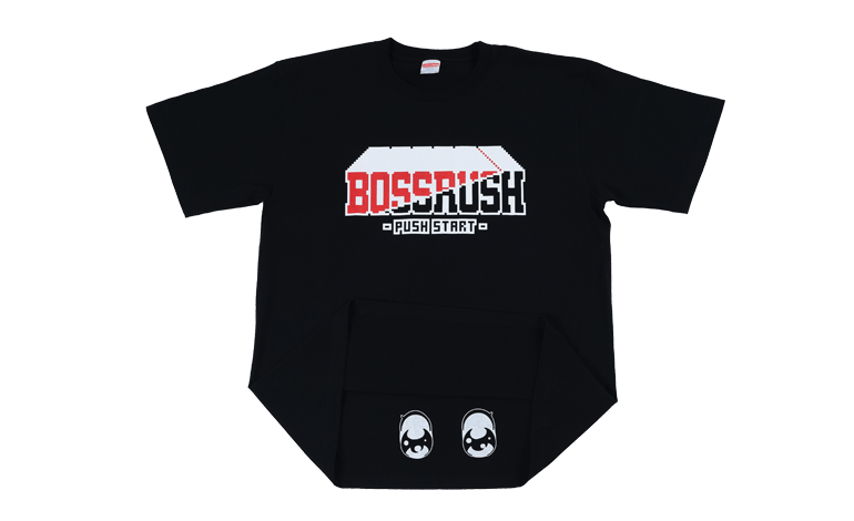 BOSSRUSH　ロゴ TシャツB　黒商品